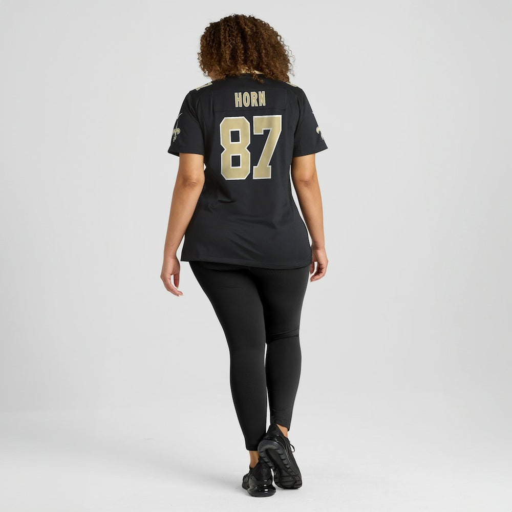 Joe Horn New Orleans Saints Women's Game Retired Player Jersey - Black - Nike