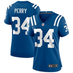 Joe Perry Indianapolis Colts Women's Game Retired Player Jersey - Royal - Nike