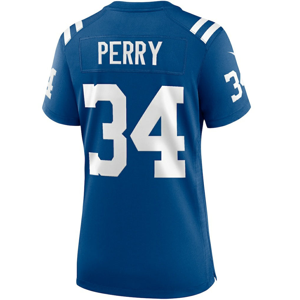 Joe Perry Indianapolis Colts Women's Game Retired Player Jersey - Royal - Nike
