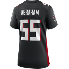 John Abraham Atlanta Falcons Women's Game Retired Player Jersey - Black - Nike