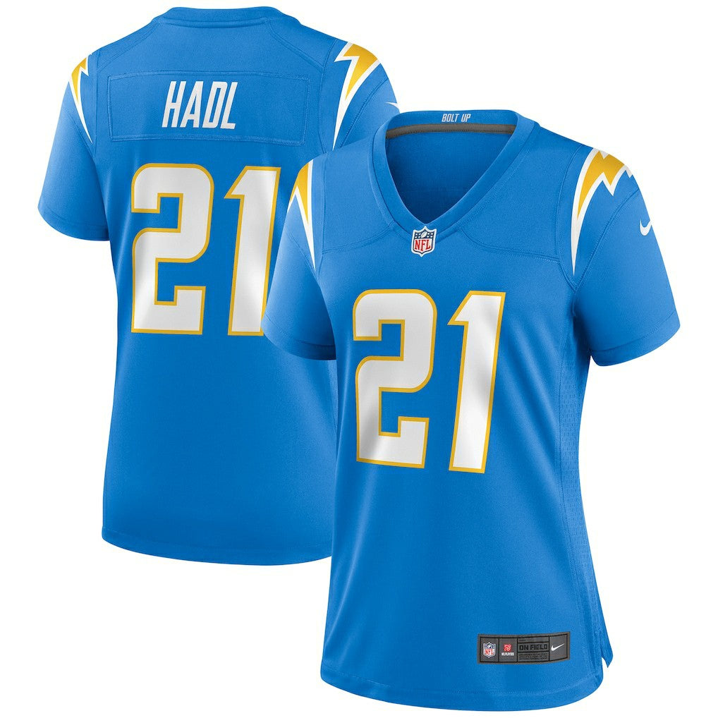 John Hadl Los Angeles Chargers Women's Game Retired Player Jersey - Powder Blue - Nike