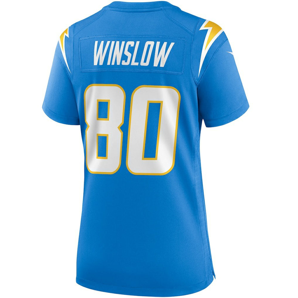 Kellen Winslow Los Angeles Chargers Women's Game Retired Player Jersey - Powder Blue - Nike