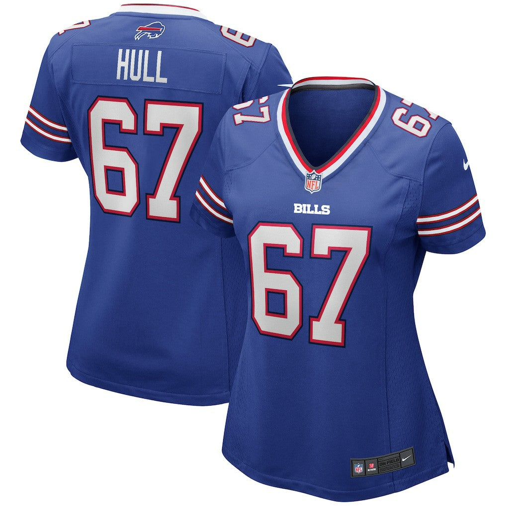 Kent Hull Buffalo Bills Women's Game Retired Player Jersey - Royal - Nike