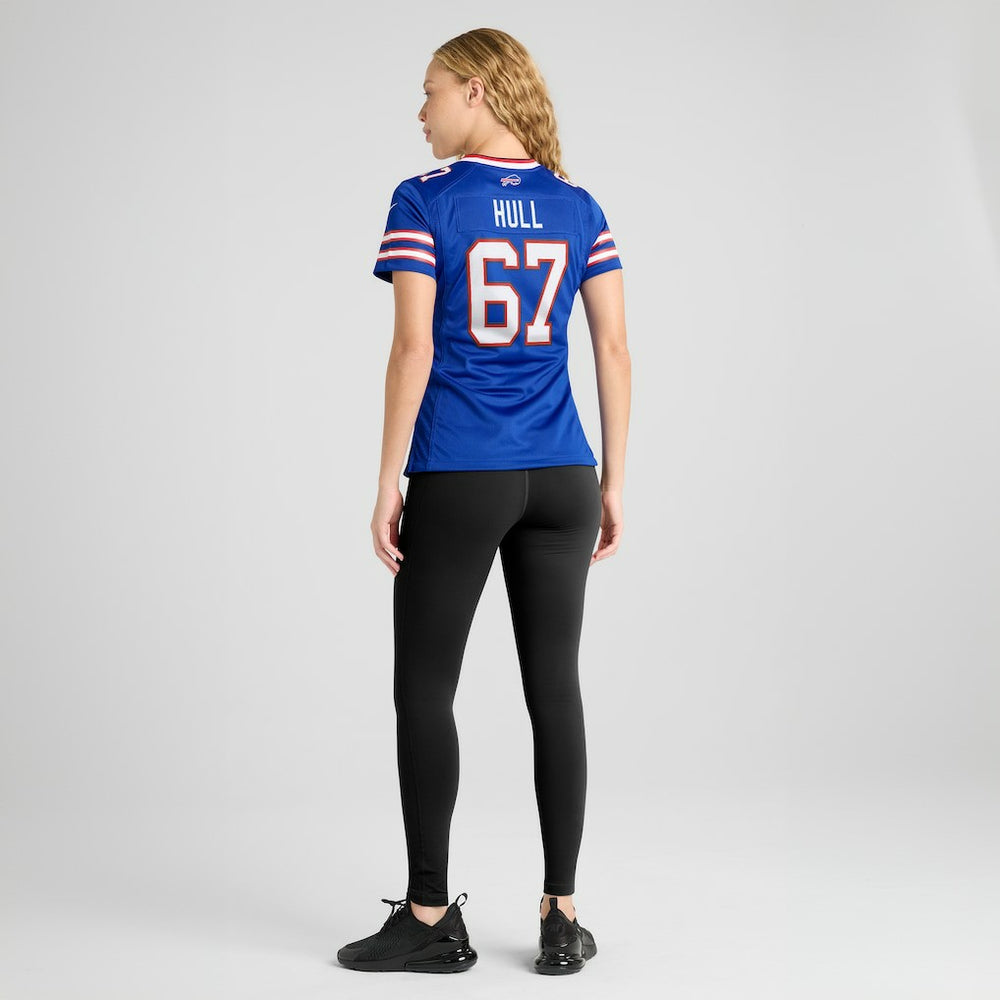 Kent Hull Buffalo Bills Women's Game Retired Player Jersey - Royal - Nike