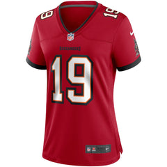 Keyshawn Johnson Tampa Bay Buccaneers Women's Game Retired Player Jersey - Red - Nike