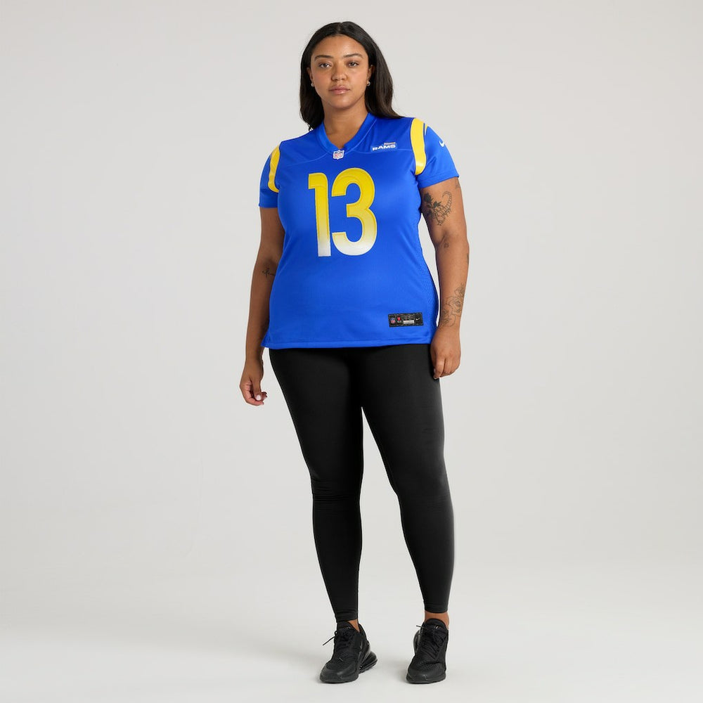 Kurt Warner Los Angeles Rams Women's Game Retired Player Jersey - Royal - Nike