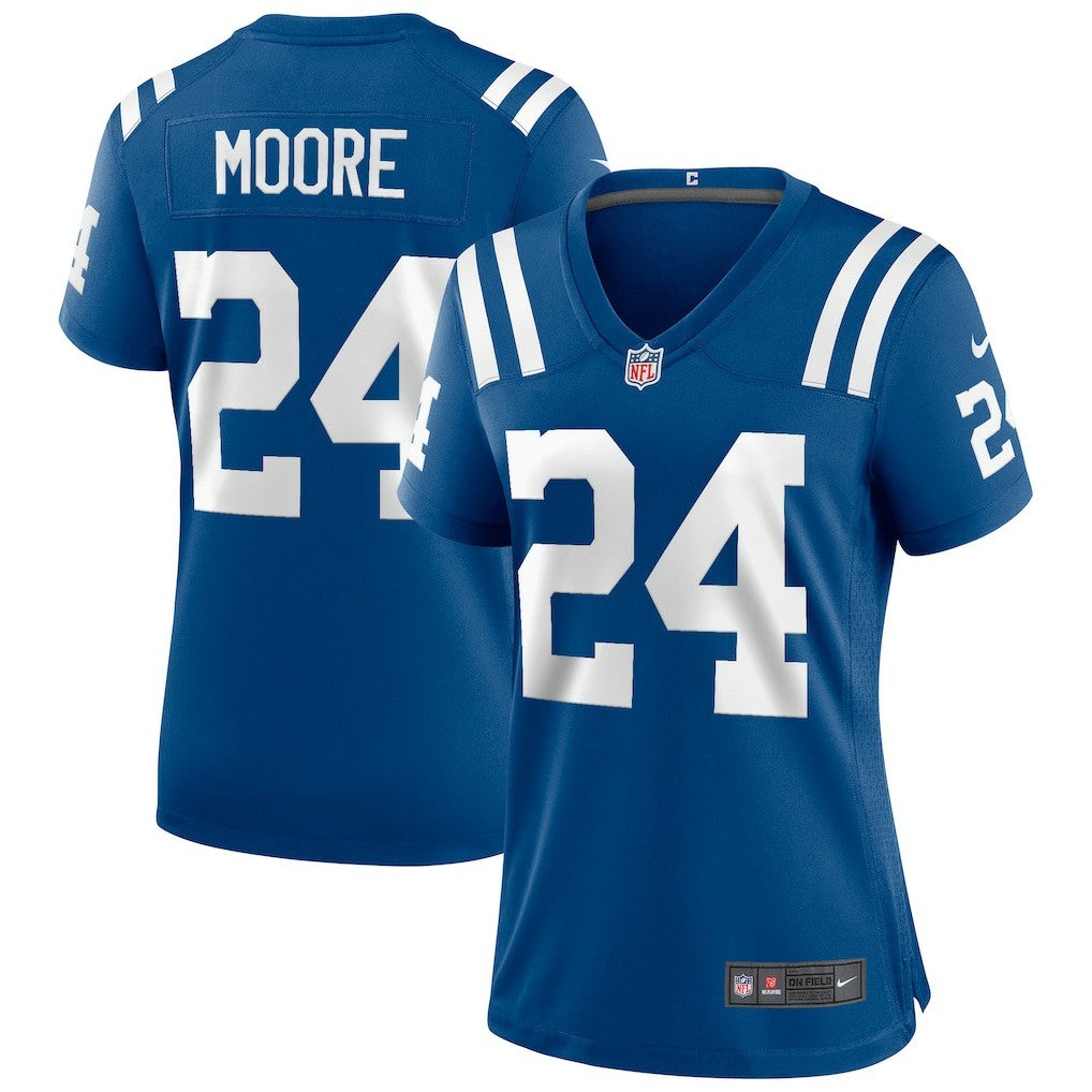 Lenny Moore Indianapolis Colts Women's Game Retired Player Jersey - Royal - Nike