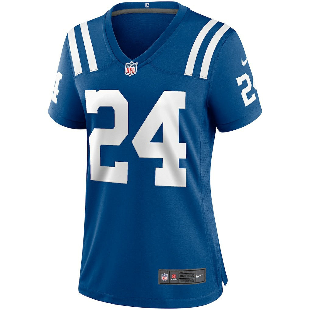 Lenny Moore Indianapolis Colts Women's Game Retired Player Jersey - Royal - Nike