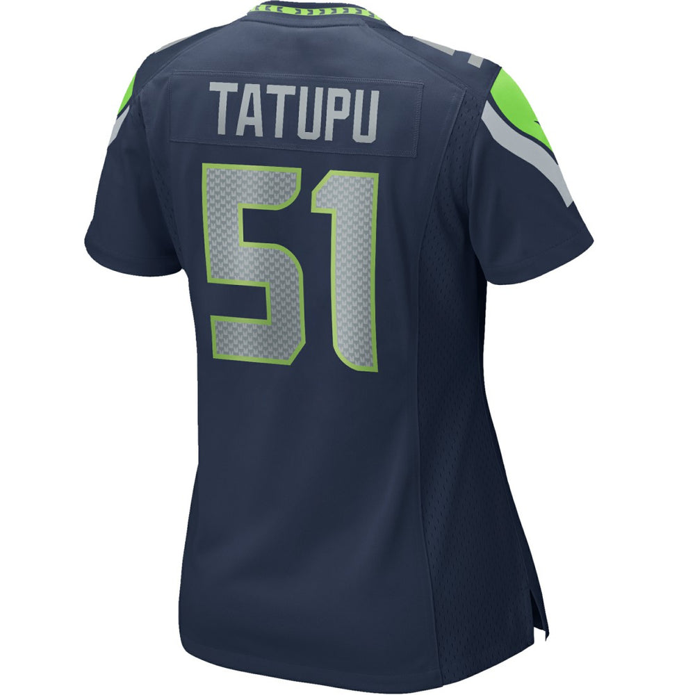 Lofa Tatupu Seattle Seahawks Women's Game Retired Player Jersey - College Navy - Nike