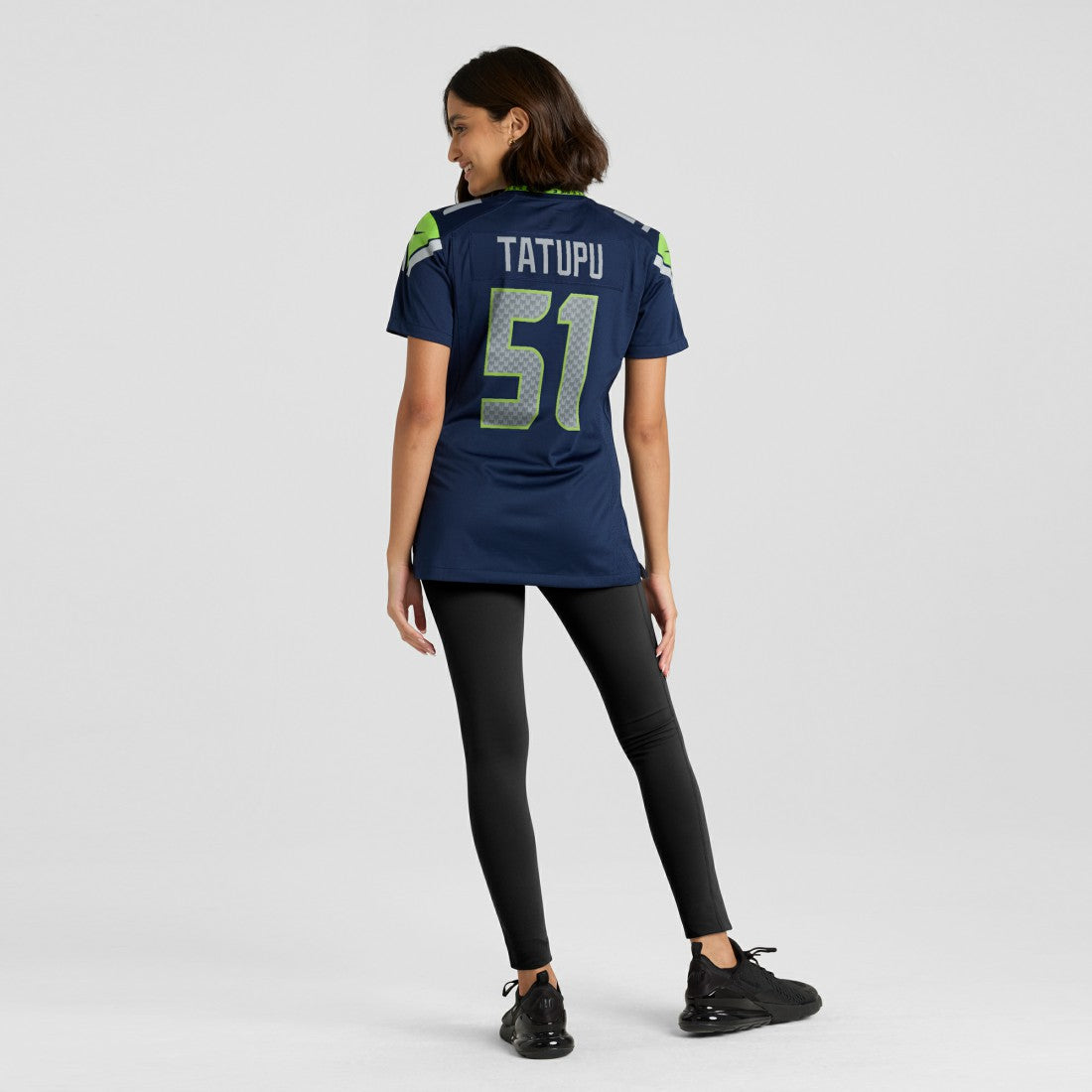 Lofa Tatupu Seattle Seahawks Women's Game Retired Player Jersey - College Navy - Nike