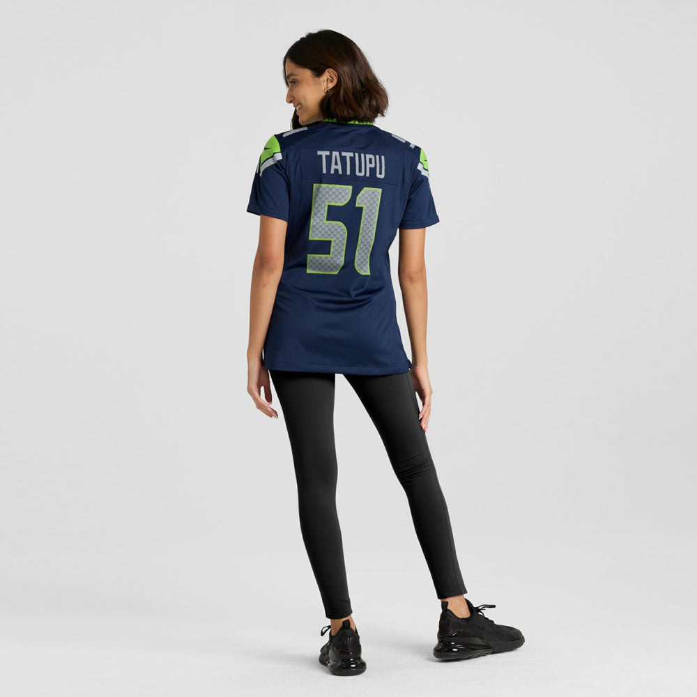 Lofa Tatupu Seattle Seahawks Women's Game Retired Player Jersey - College Navy - Nike