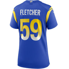 London Fletcher Los Angeles Rams Women's Game Retired Player Jersey - Royal - Nike