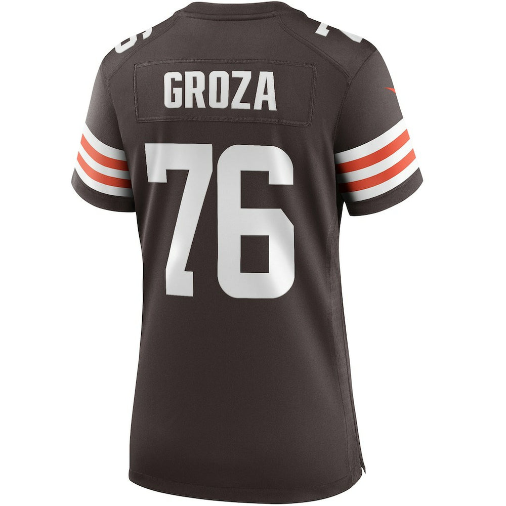 Lou Groza Cleveland Browns Women's Game Retired Player Jersey - Brown - Nike