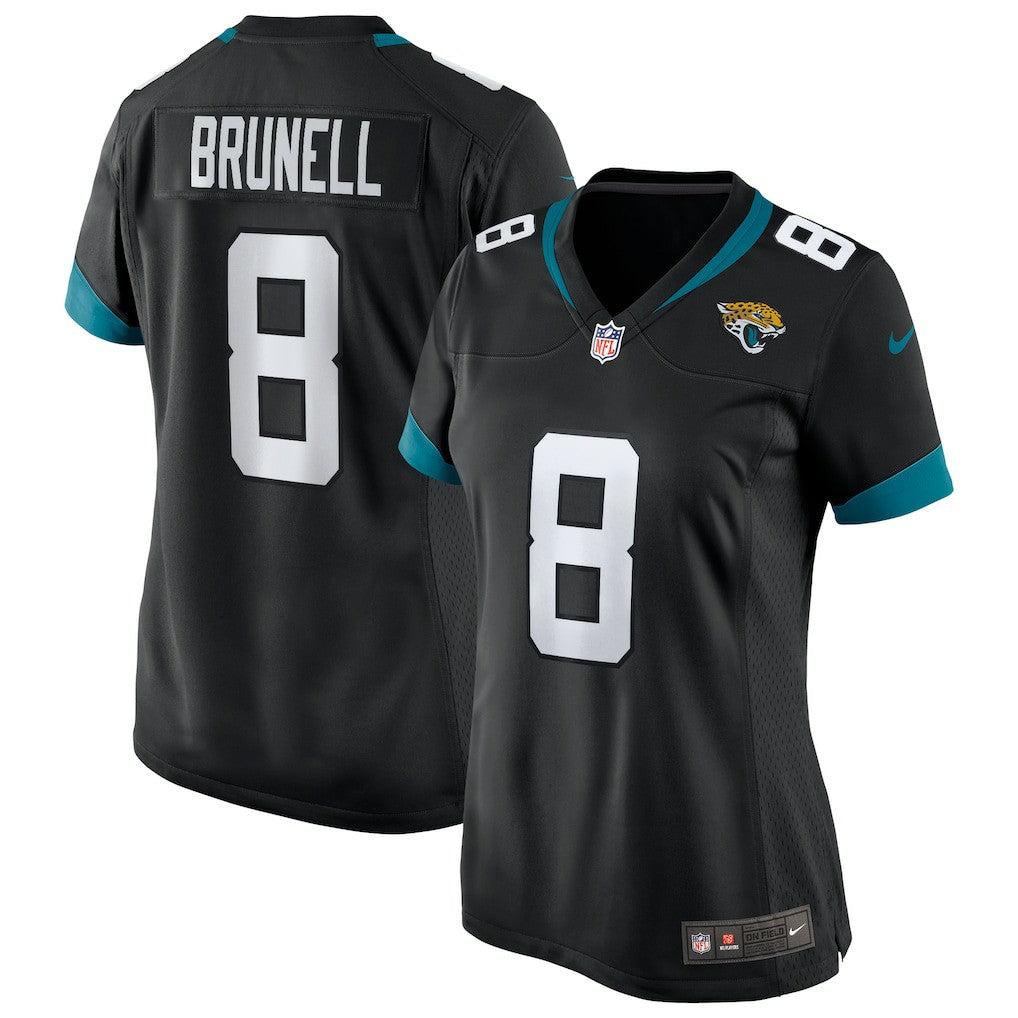 Mark Brunell Jacksonville Jaguars Women's Game Retired Player Jersey - Black - Nike