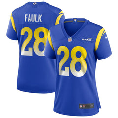 Marshall Faulk Los Angeles Rams Women's Game Retired Player Jersey - Royal - Nike