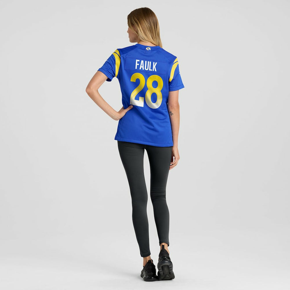 Marshall Faulk Los Angeles Rams Women's Game Retired Player Jersey - Royal - Nike