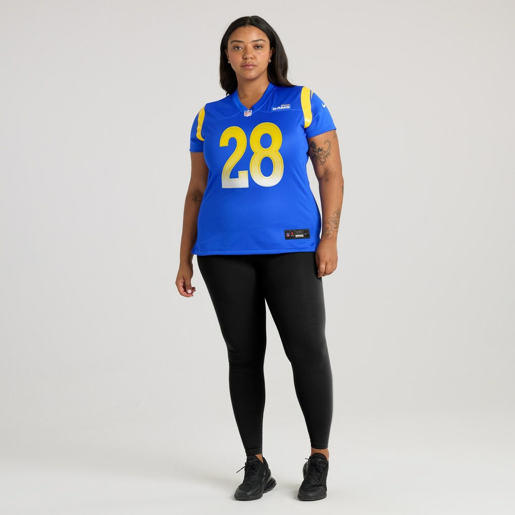 Marshall Faulk Los Angeles Rams Women's Game Retired Player Jersey - Royal - Nike