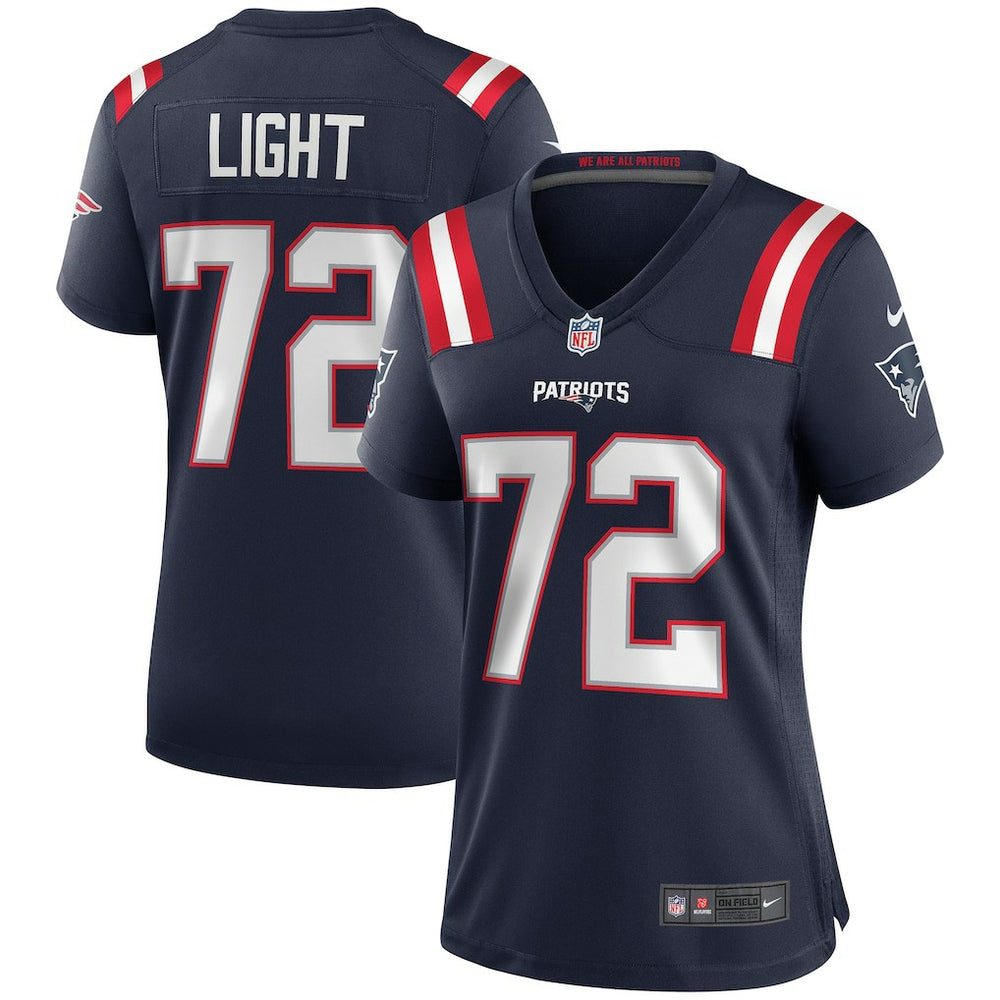Matt Light New England Patriots Women's Game Retired Player Jersey - Navy - Nike