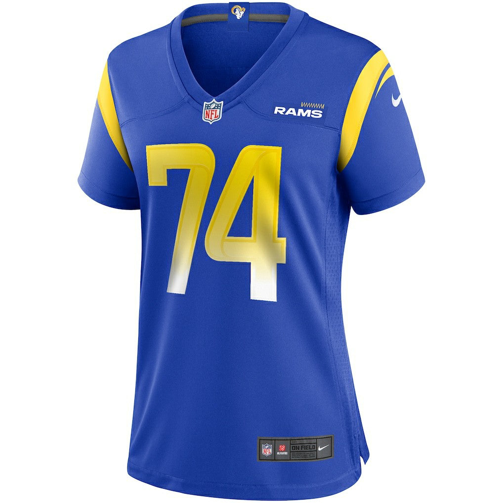Merlin Olsen Los Angeles Rams Women's Game Retired Player Jersey - Royal - Nike