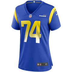 Merlin Olsen Los Angeles Rams Women's Game Retired Player Jersey - Royal - Nike