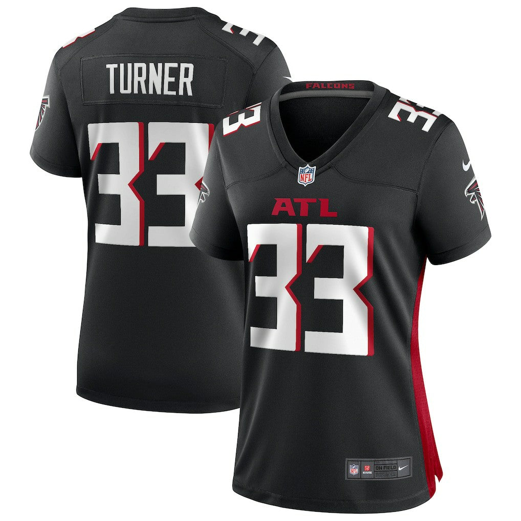 Michael Turner Atlanta Falcons Women's Game Retired Player Jersey - Black - Nike
