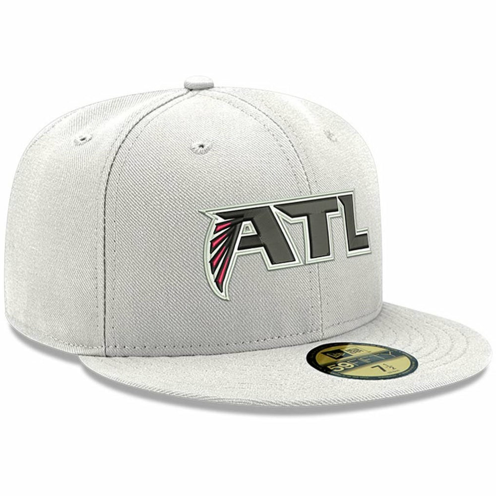 Atlanta Falcons New Era Omaha ATL 59FIFTY Fitted Hat - White - NFL