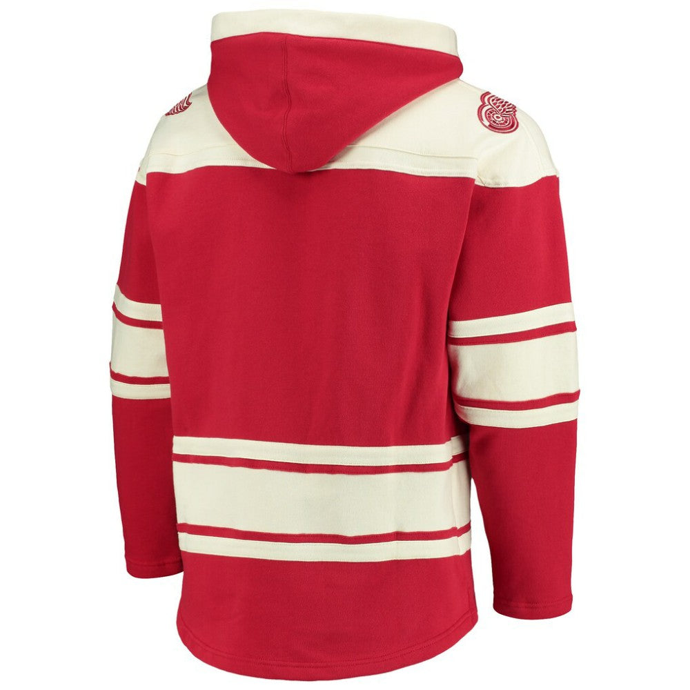Detroit Red Wings '47 Superior Lacer Hoodie - Red | 47 brand online