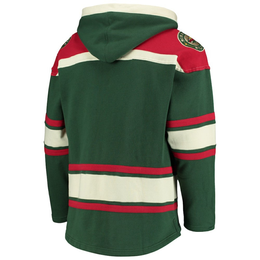 Minnesota Wild '47 Superior Lacer Hoodie - Green | 47 brand discount