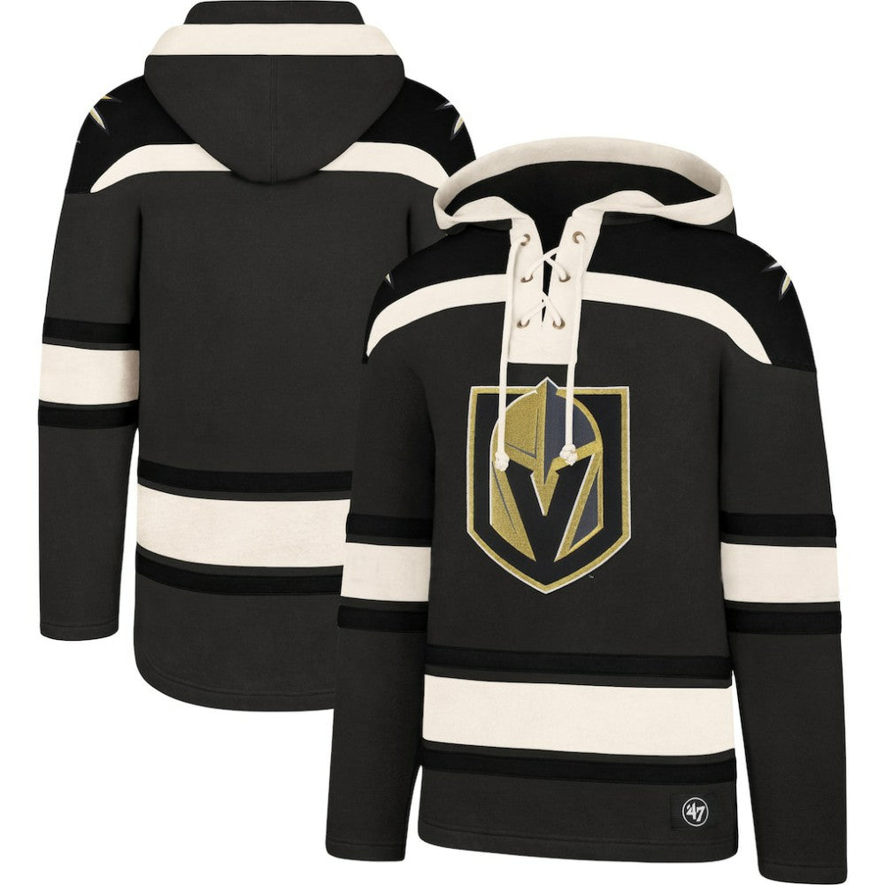 Vegas Golden Knights '47 Superior Lacer Hoodie - Charcoal | 47 brand Clearance