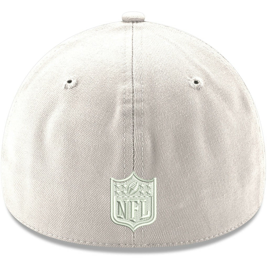 Los Angeles Rams New Era LA Logo Iced II 39THIRTY Flex Hat - White - NFL