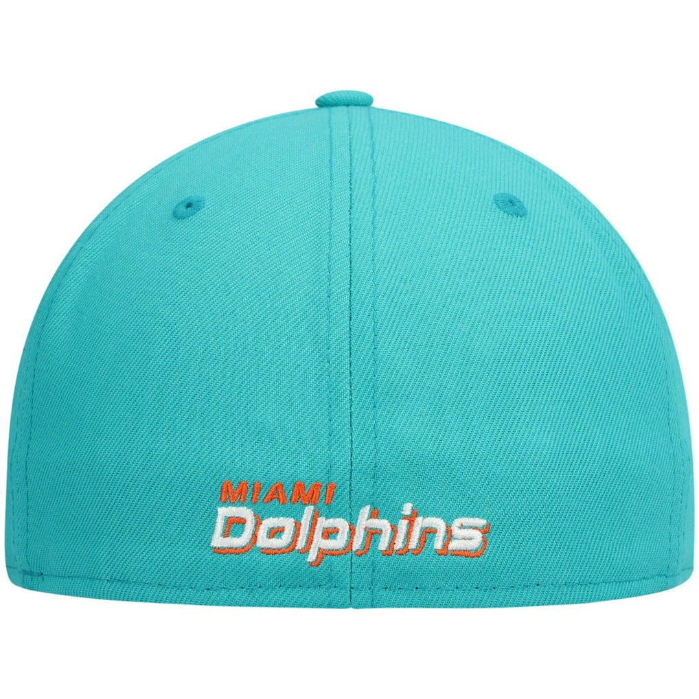 Miami Dolphins New Era Omaha 59FIFTY Fitted Hat - Aqua - NFL
