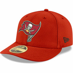Tampa Bay Buccaneers New Era Omaha Low Profile 59FIFTY Fitted Team Hat - Red - NFL