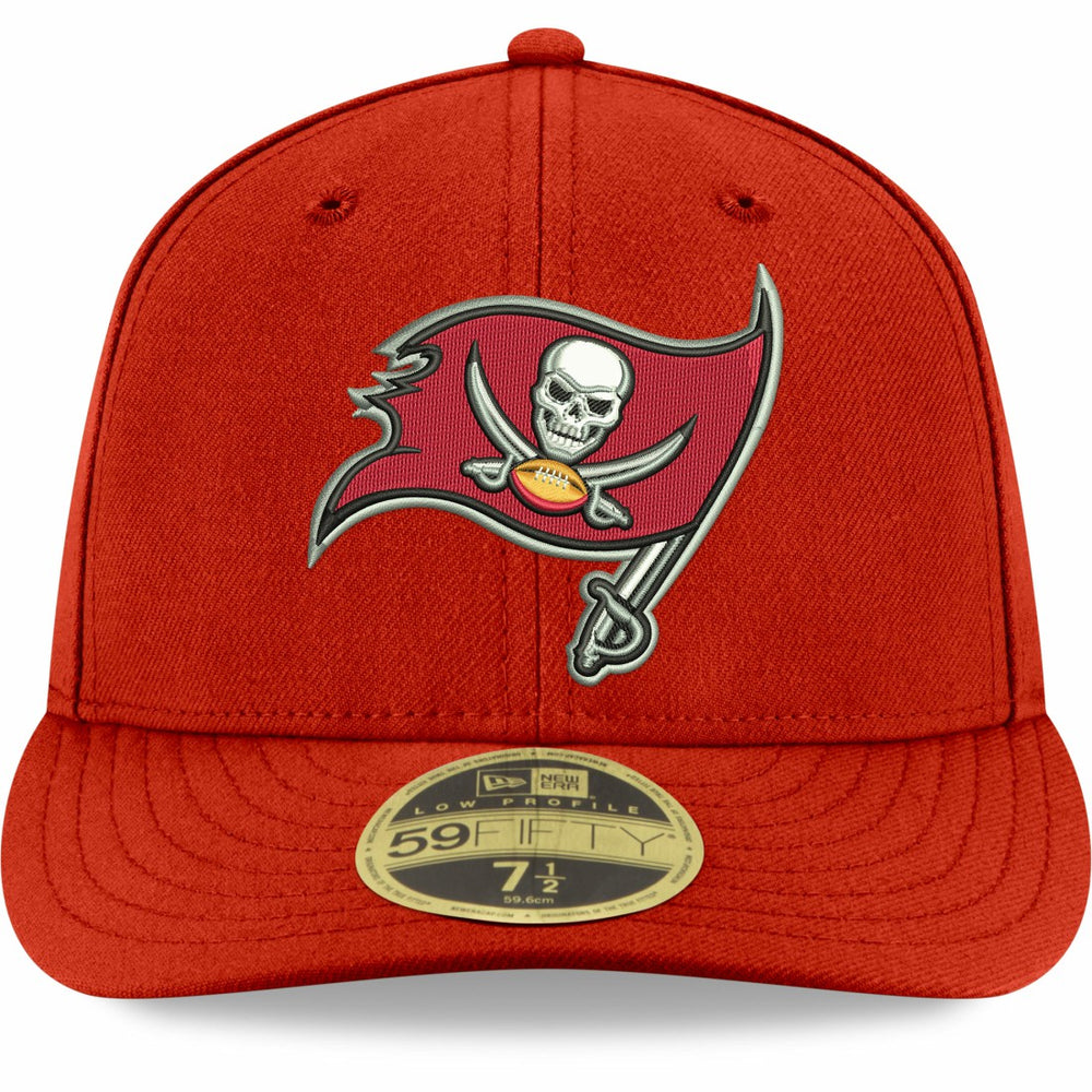 Tampa Bay Buccaneers New Era Omaha Low Profile 59FIFTY Fitted Team Hat - Red - NFL