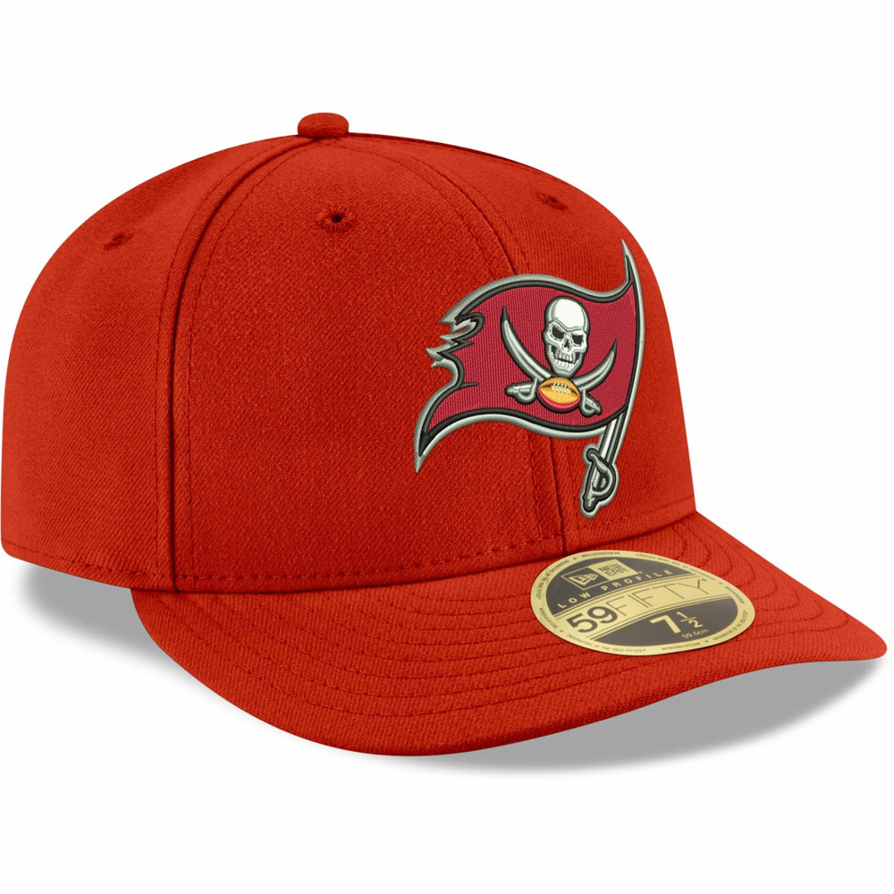Tampa Bay Buccaneers New Era Omaha Low Profile 59FIFTY Fitted Team Hat - Red - NFL