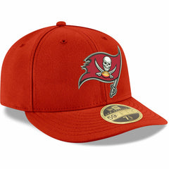 Tampa Bay Buccaneers New Era Omaha Low Profile 59FIFTY Fitted Team Hat - Red - NFL