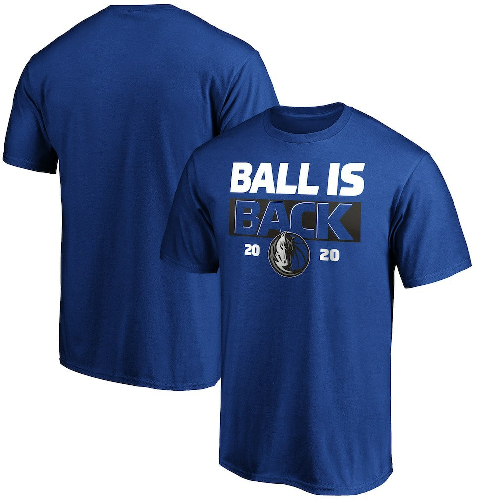 Dallas Mavericks Ball Is Back T-Shirt Royal