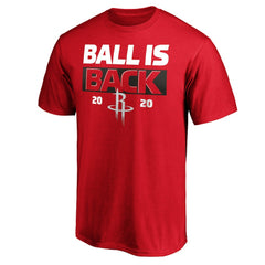 Houston Rockets Ball Is Back T-Shirt Red