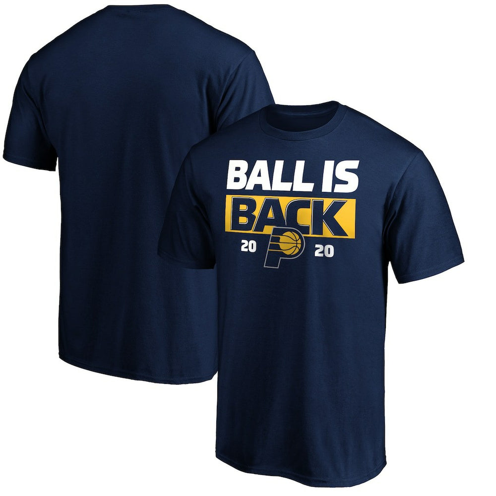 Indiana Pacers Ball Is Back T-Shirt Navy