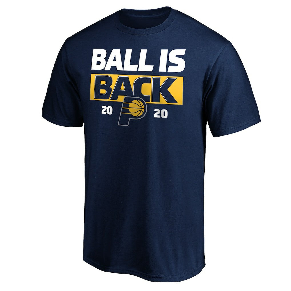 Indiana Pacers Ball Is Back T-Shirt Navy