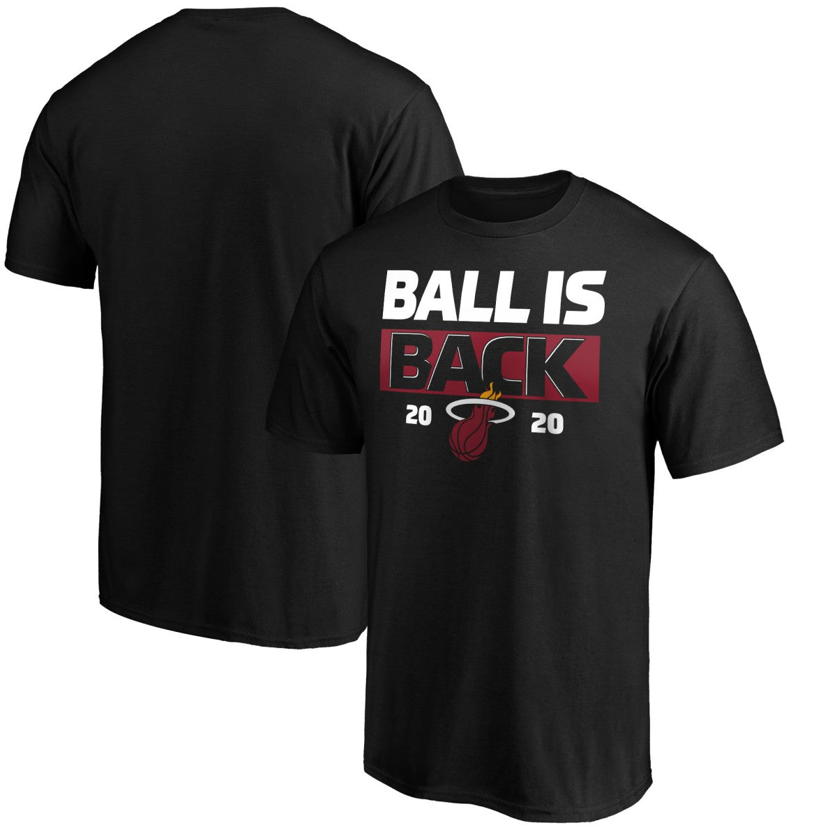 Miami Heat Ball Is Back T-Shirt Black