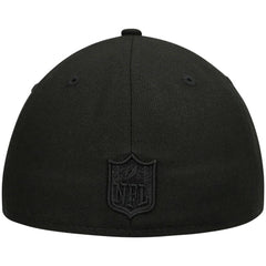 Atlanta Falcons New Era Alternate Logo Black on Black Low Profile 59FIFTY II Fitted Hat - Black - NFL