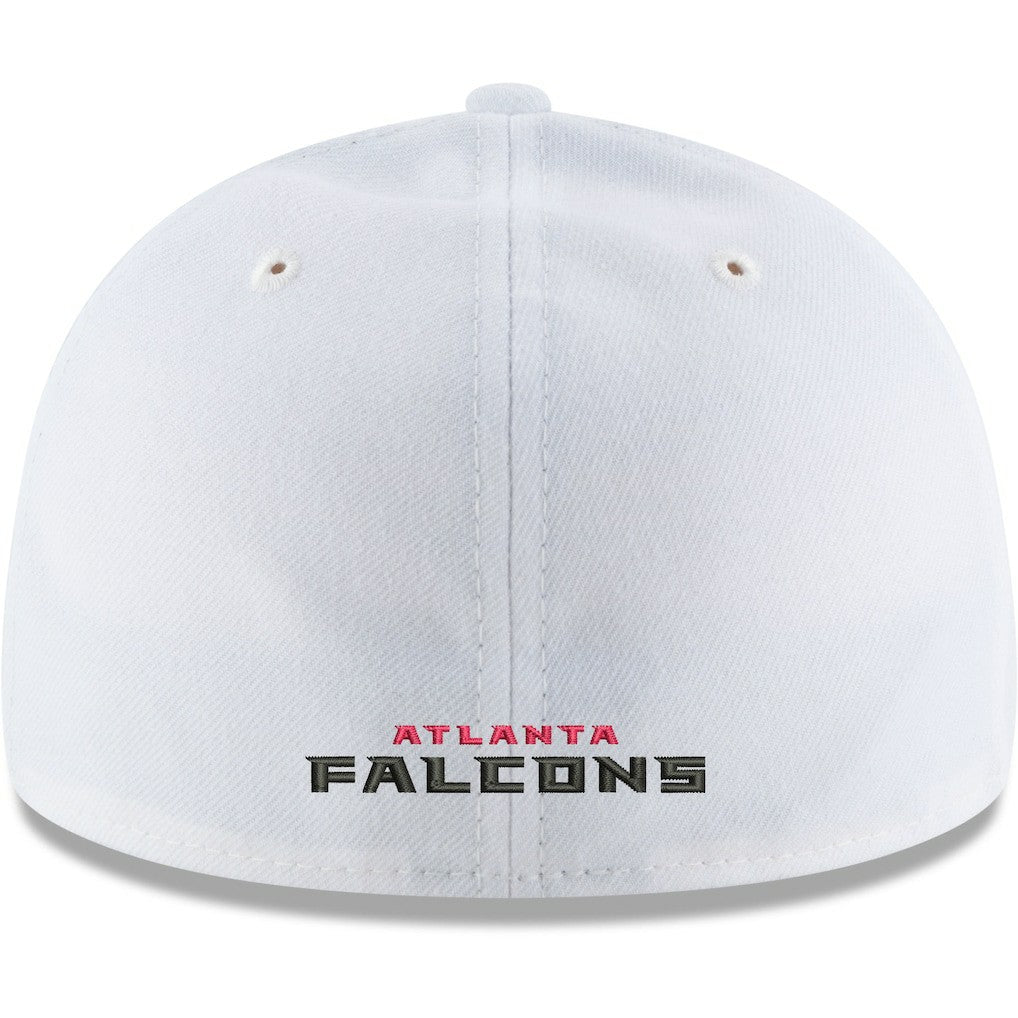 Atlanta Falcons New Era Omaha Low Profile 59FIFTY Fitted Hat - White - NFL