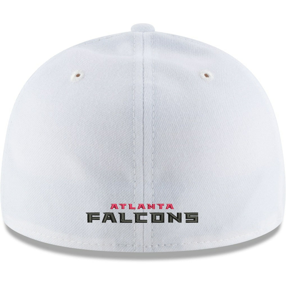 Atlanta Falcons New Era Omaha Low Profile 59FIFTY Fitted Hat - White - NFL