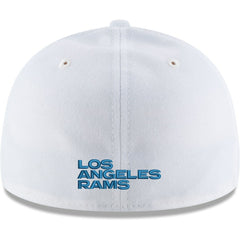 Los Angeles Rams New Era Omaha Low Profile 59FIFTY Fitted Hat - White - NFL