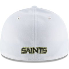 New Orleans Saints New Era Omaha Low Profile 59FIFTY Fitted Hat - White - NFL