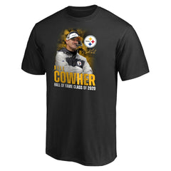 Bill Cowher Pittsburgh Steelers 2020 Pro Football Hall of Fame Inductee Coach Graphic T-Shirt - Black - Fanatics