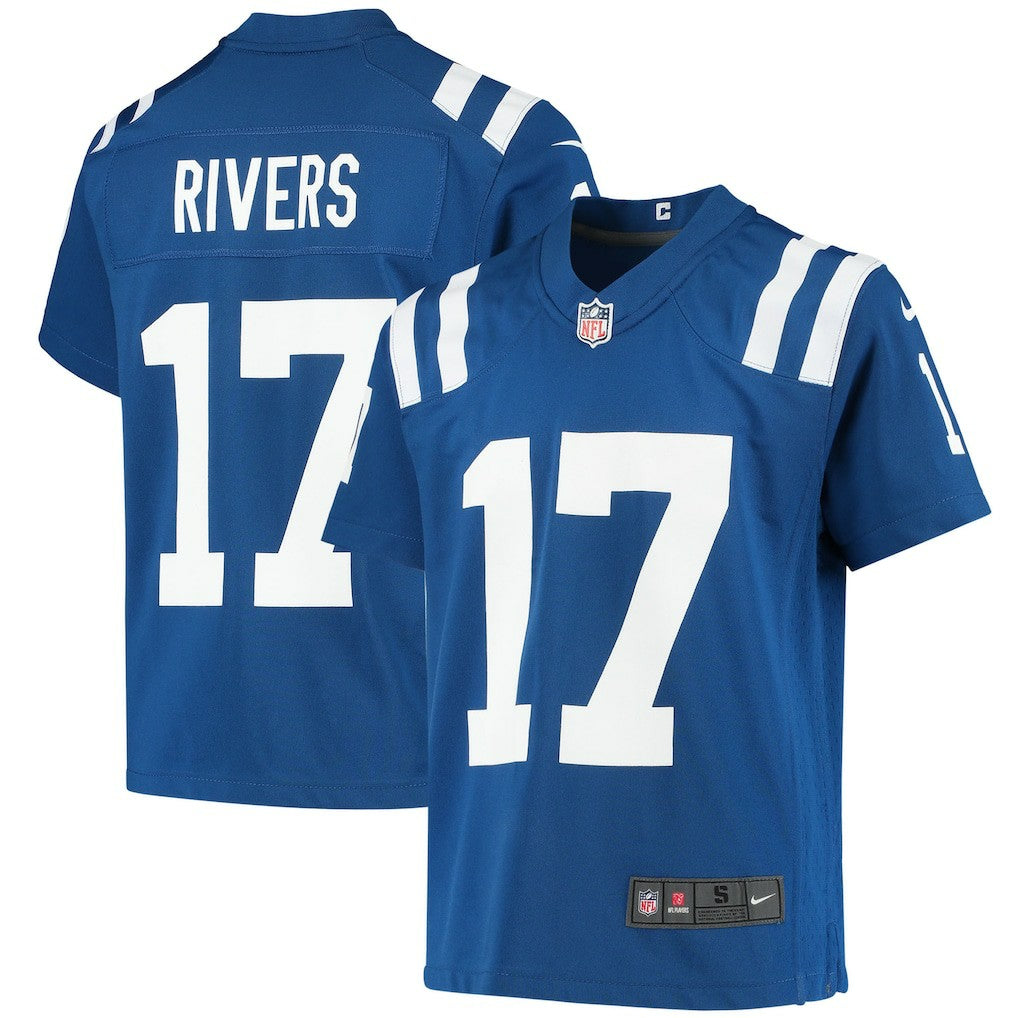 Philip Rivers Indianapolis Colts Youth Game Jersey - Royal - Nike