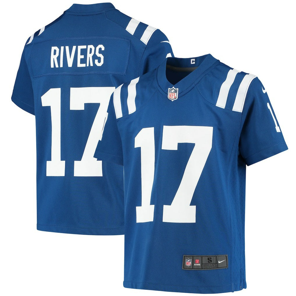 Philip Rivers Indianapolis Colts Youth Game Jersey - Royal - Nike