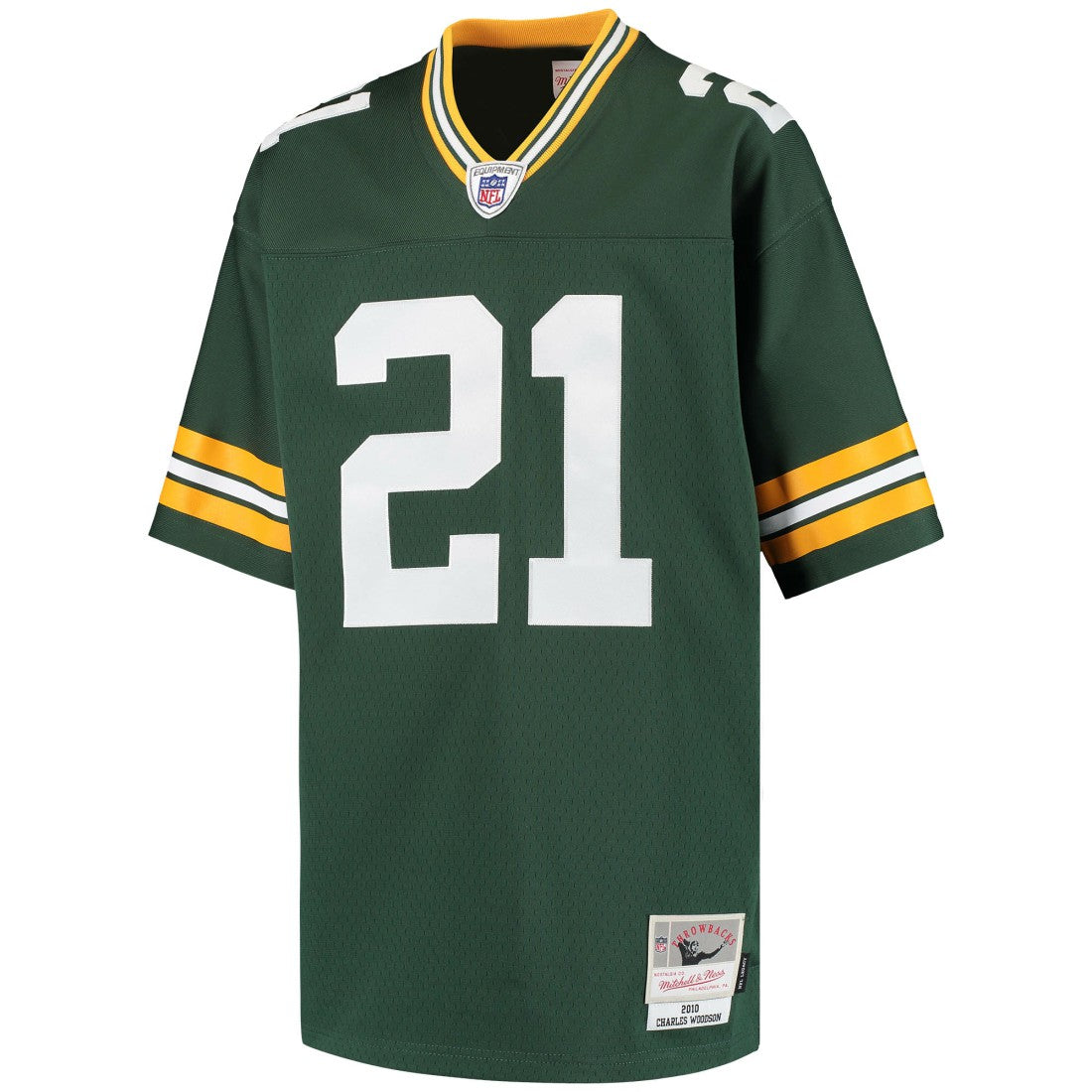 Charles Woodson Green Bay Packers Youth Retired Player Legacy Jersey - Green - Mitchell & Ness