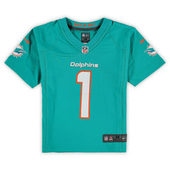 Tua Tagovailoa Miami Dolphins Preschool Game Jersey - Aqua - Nike